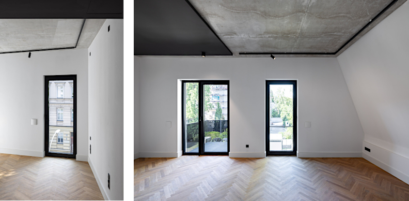 Apartmenthaus Ansicht Wohnküche