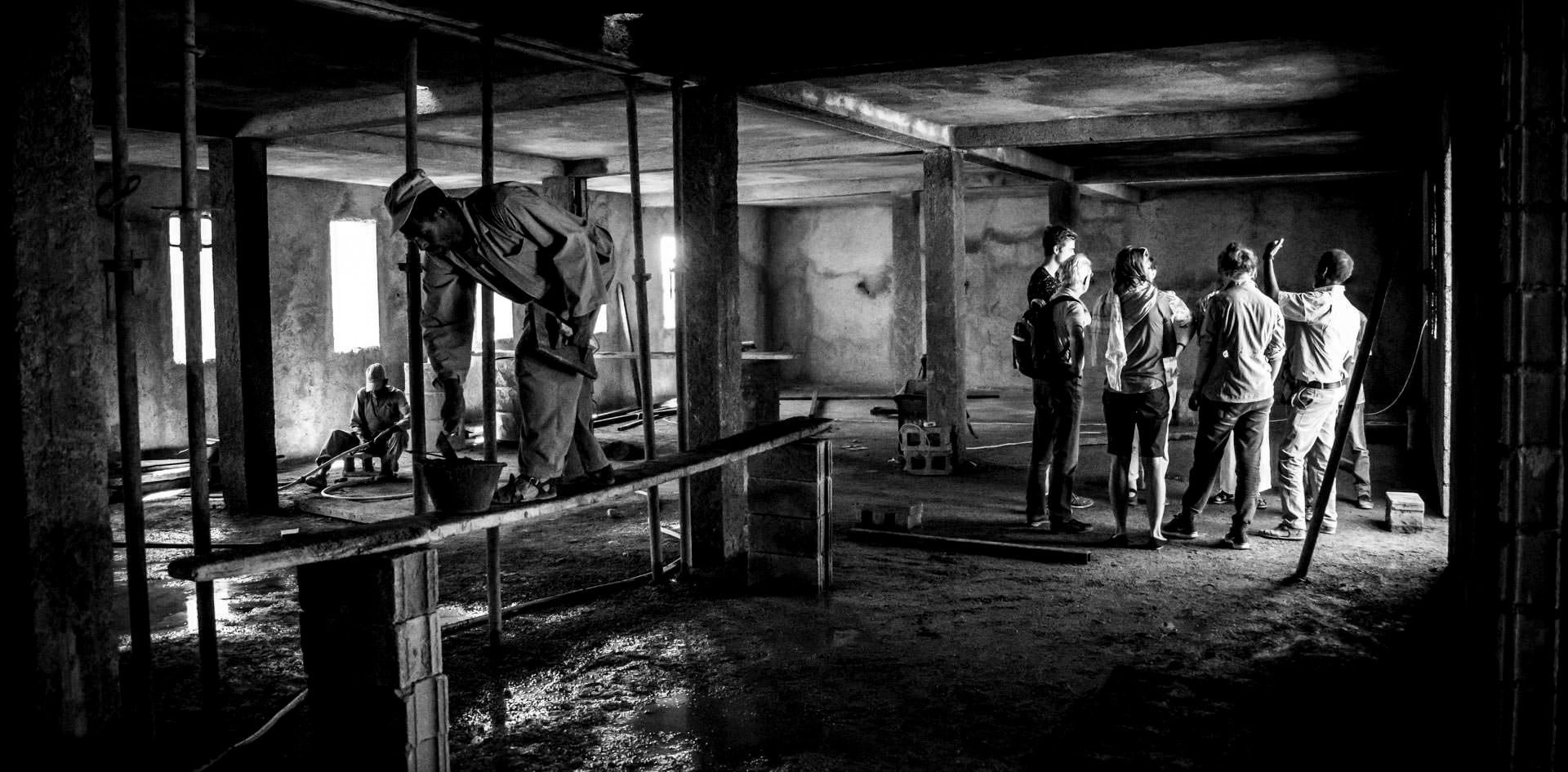 Archemed - Baustelle - Krankenhaus Neubau in Eritrea