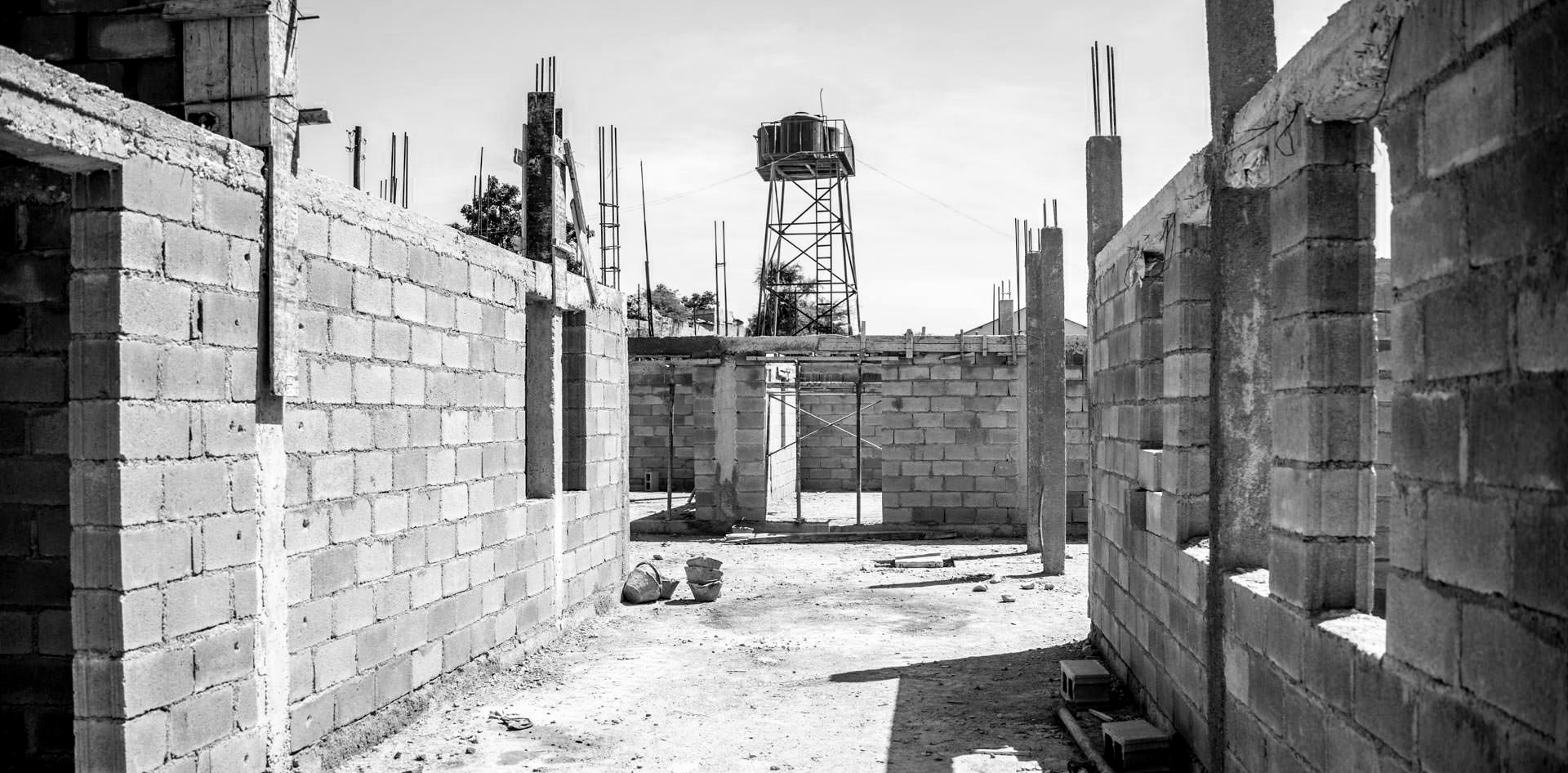 Archemed - Baustelle - Krankenhaus Neubau in Eritrea