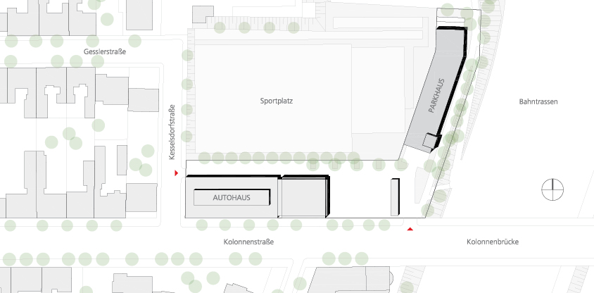 Lageplan Autospeicher