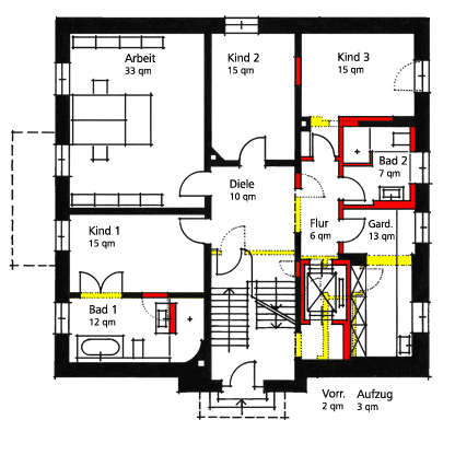 #t2 Haus P Grundriss Erdgeschoss